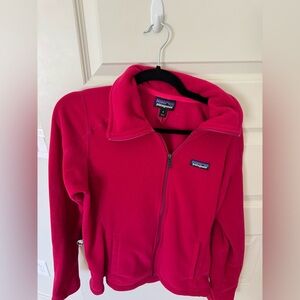 Patagonia Women's Bright Pink Full-Zip Fleece Jacket